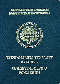 Свидетельство о рождении